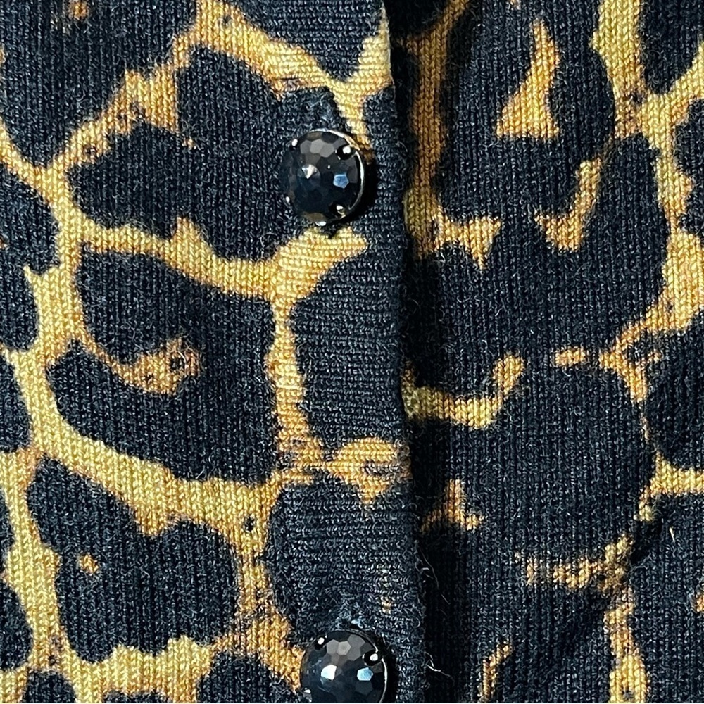 Grace Elements Leopard Print Button Down Cardigan… - image 4